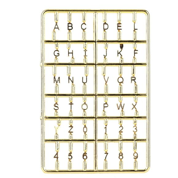 LHCER Doll House Front Door Furniture, Model Board 1/12 Doll House Letters Numbers For House Number