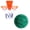 Green, variant on Green Green 8.3-Inch Mute Foam Basketball Indoor Silent Dribble Training Ball For Kids Soft Sponge Toy With Mesh Bag Pump