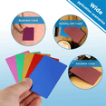 thumbnail image 3 of Business Cards, 50 Pc. Engraving Blank Set, 10-Color DIY Cards, 3 of 6