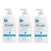 (3 pack) (3 Pack) Ivory Clean Original Body Wash 30 oz