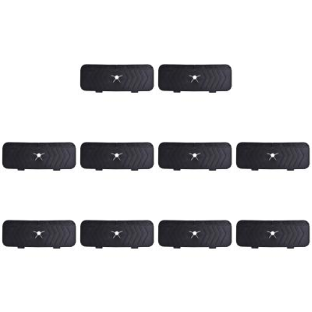 Alfombrilla de silicona para grifo con protector contra salpicaduras para fregadero de cocina de 14,7x5,7 pulgadas (negro)