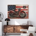 thumbnail image 3 of Empire Art Direct "Two Wheels" Primo Mixed Media Hand Painted 3D Iron Wall Sculpture, 3 of 7