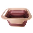 thumbnail image 1 of Trayknick Foldable Water Container Home Spa Foot Bath Soaking Tub with Massaging Roller, 1 of 10
