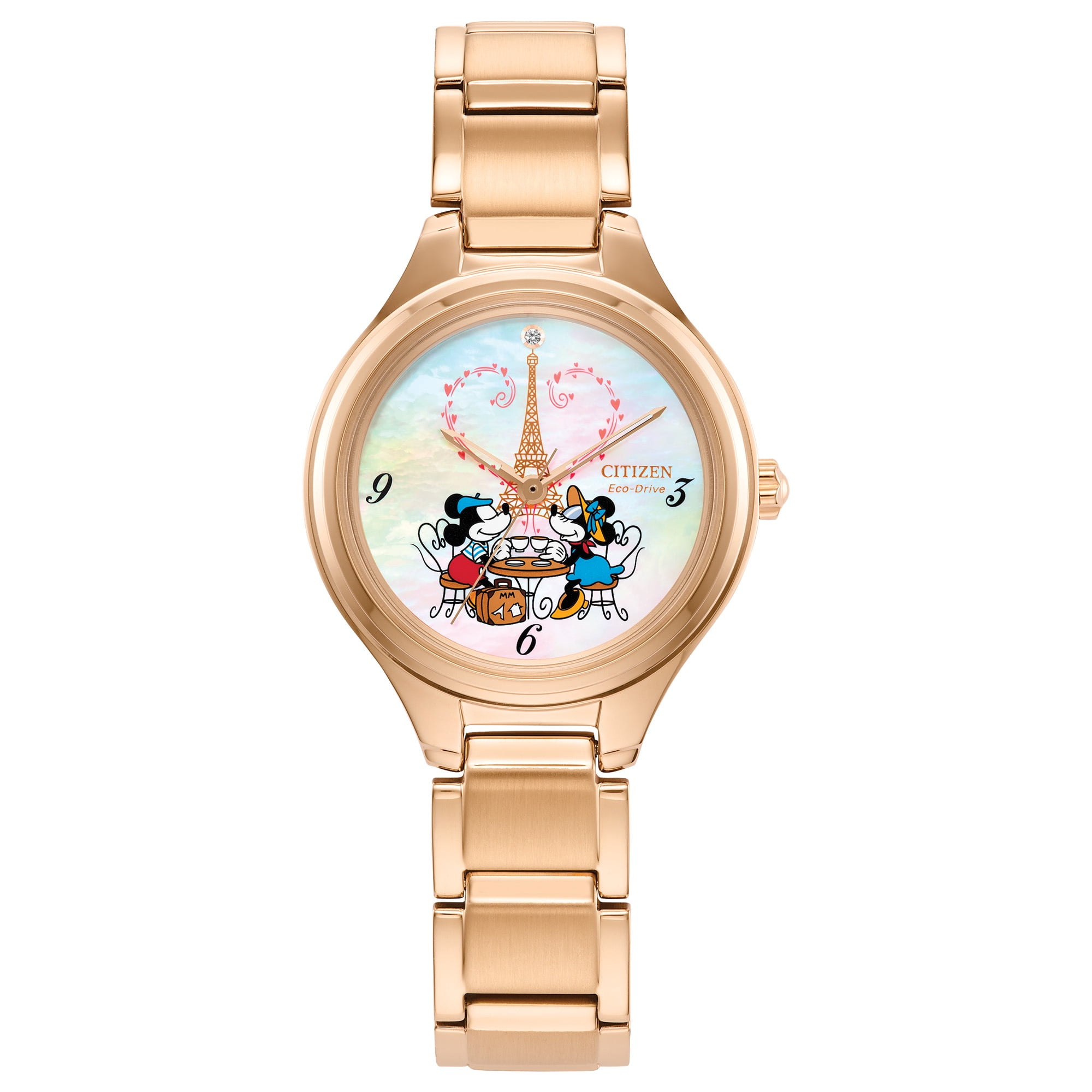Citizen Eco-Drive Women's Disney Mickey and Minnie Mouse Take