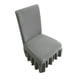 thumbnail image 2 of pstuiky Funda corta para silla de uso doméstico con respaldo integrado, funda universal para taburete, funda elástica para silla de mesa., 2 of 6