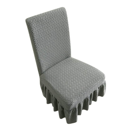 geerera Elastic Chair Cover, Stretchable Seat & Backrest Cover for Dining Tables, Home Decor