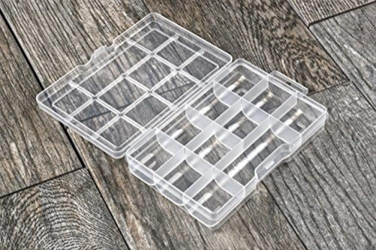SE 8721BB 11-compartment Plastic Storage Container With Lock for sale online 