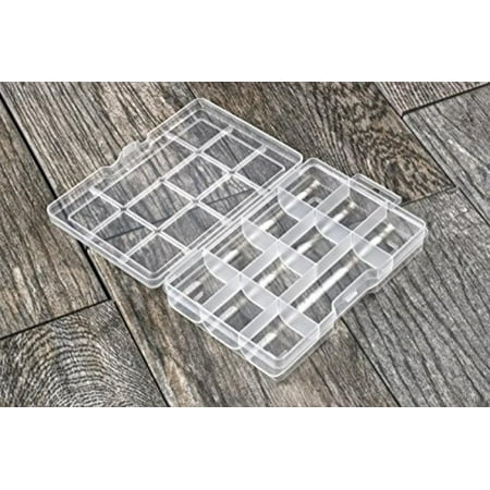 

SE 8721BB 11-Compartment Plastic Storage Container with Lock
