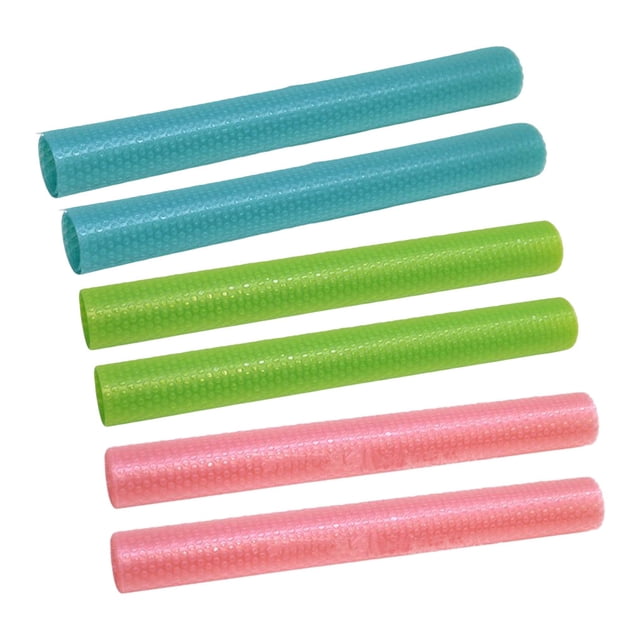 Maytalsory 6 Pcs Doublures de Réfrigérateur Tapis Antidérapants Protecteurs Multifonctions Accessoires de Cuisine Maison