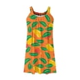 thumbnail image 5 of VBTAPA Womens Summer Dresses 2025 Trendy Printed Sleeveless Mini Dress Casual Beach Sundresses Swimsuit Coverups on Sale Multicolor S, 5 of 7