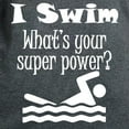 thumbnail image 3 of CafePress - I Swim What’S Your Super Power? T Shirt - Women's Traditional Fit Dark T-Shirt, 3 of 4