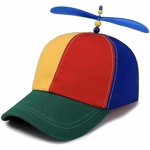 Gorra de béisbol Aiermo Colorful Helicopter Propeller Snapback