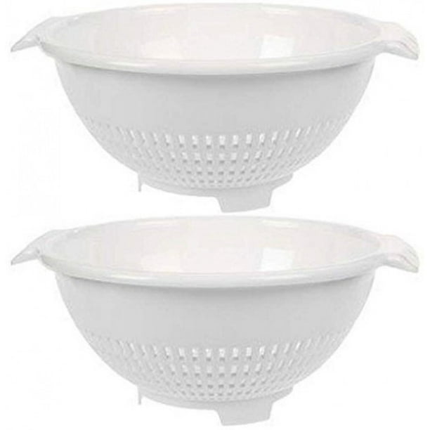 Arrow Plastic Colander 4 Qt. Plastic Assorted Colors