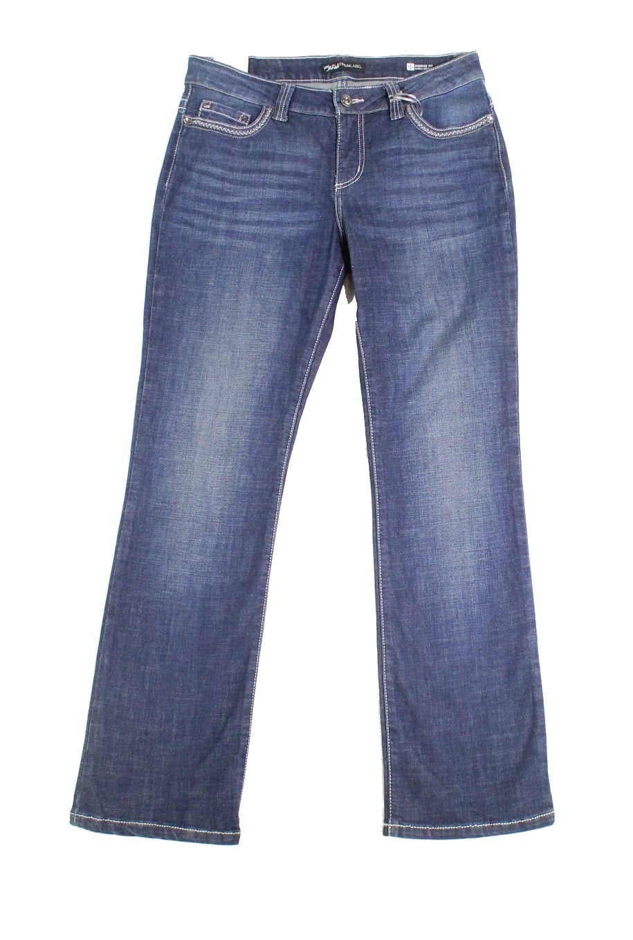 Lee Lee NEW Blue Women's Size 12 Medium Mid Rise Barely Bootcut Jeans