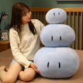 thumbnail image 5 of Almohada de cama con forma de bola redonda suave, cojín de cintura de bola, el mejor regalo para novia, regalo de cumpleaños para niño, 5 of 5