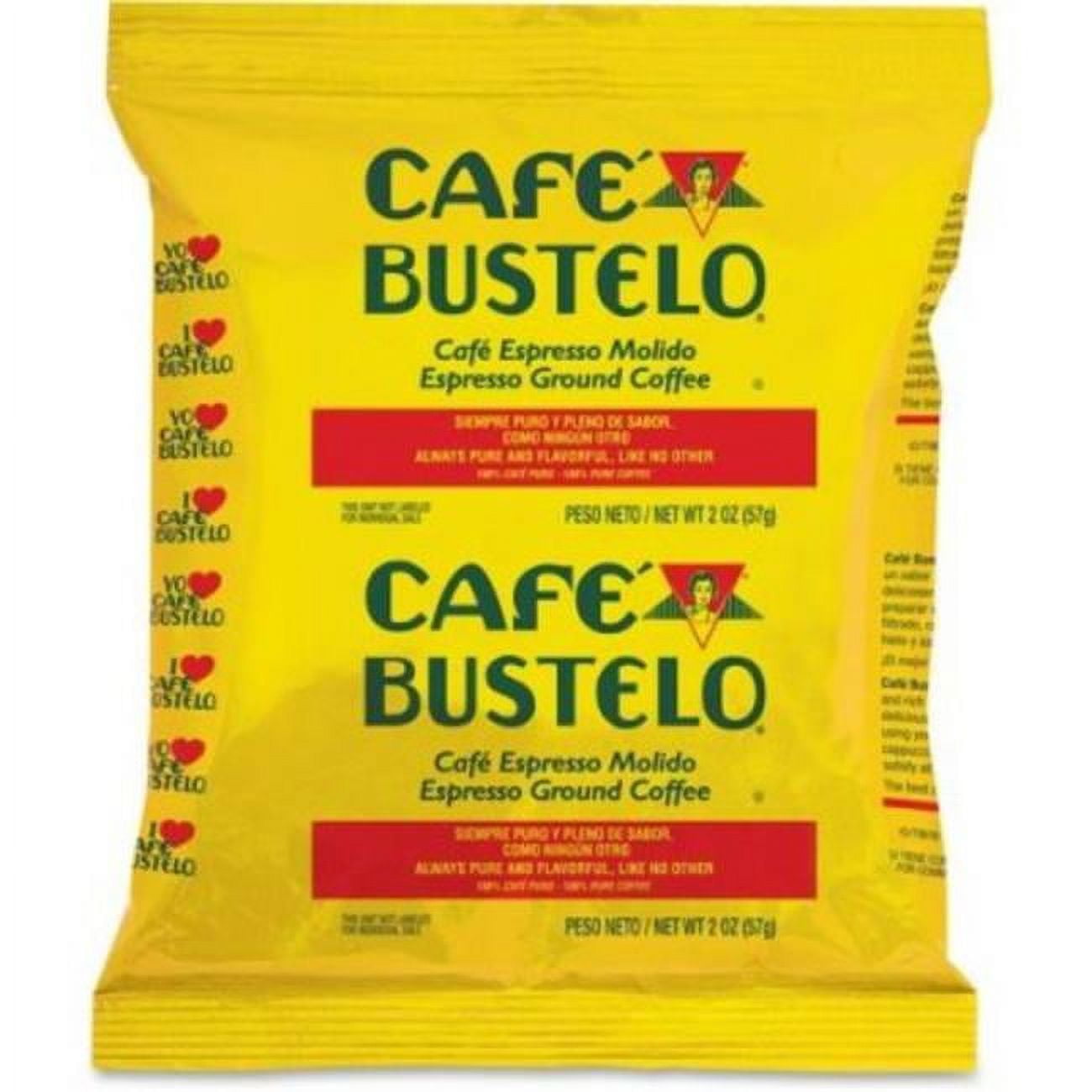 Cafe Bustelo Espresso Ground Coffee, Dark Roast, 36-Oz