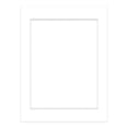 thumbnail image 3 of Textured White Picture Frame Mat for 30x40 Frames - Fits 27x36 Photos - 1 Mat, 3 of 7