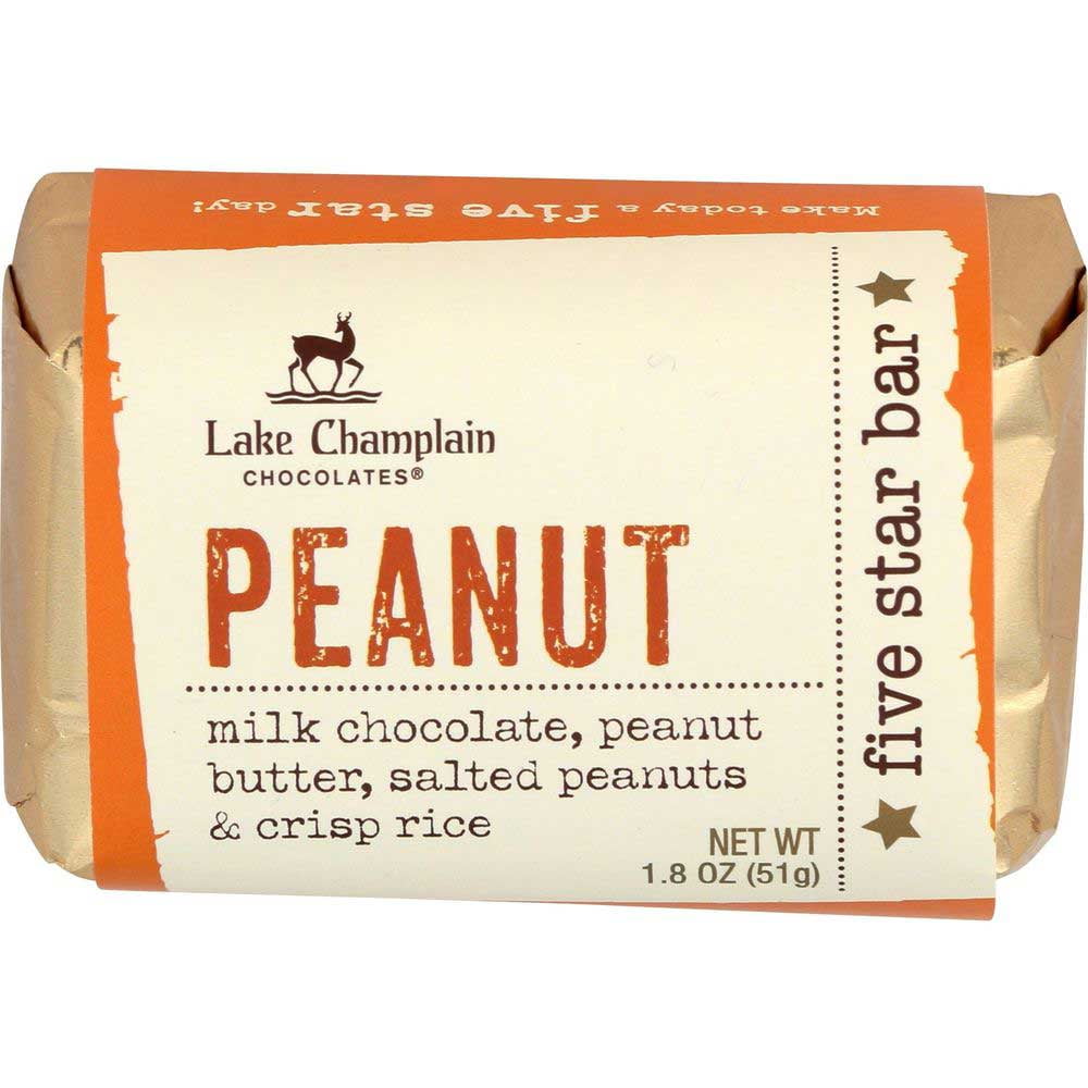 Lake Champlain Chocolates Chocolate, Peanut - 1.8 oz