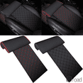 thumbnail image 5 of Universal Car Seat Leg Support Cushion, Memory Foam Extender Pad With PU Leather Cover For Drivers, Long Ride Comfort, Thigh & Knee Pain Relief Pad, 5 of 11