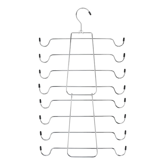 Unique Bargains Tank Top Hangers Non-Slip Hanging Sport Bras Holder Black 4 Pcs