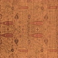 thumbnail image 1 of Ahgly Company Indoor Square Oriental Orange Industrial Area Rugs, 7' Square, 1 of 4