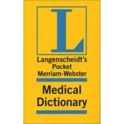 Angle View: Merriam-Webster Pocket Medical Dictionary, Used [Turtleback]