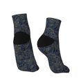 thumbnail image 4 of Bingfone Golden Peonies Design Patterned Men'S Women'S Casual Cotton Socks, 4 of 9