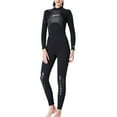 thumbnail image 2 of Naiovety Trajes de neopreno DiveSail, traje de buceo, pantalones de manga larga de secado rápido, mono que mantiene el calentamiento para bucear, bucear, Deportes acuáticos Mujer/Negro XL Naiovety OD003279-09, 2 of 6
