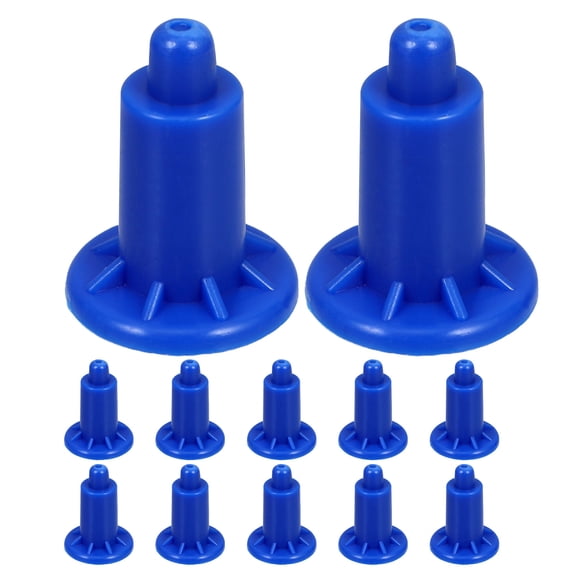 OUNONA 12Pcs Blue Anti Skid Scale Legs Replacement for Digital Scale Non Slip Support Feet Accessories