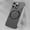 Silver, variant on Magnetic Slim Soft Touch Skin Fiber Pattern Frameless for iPhone 16 Pro Max Borderless Case [Compatible with MagSafe] Ultra-Thin Minimalist Lightweight Hard Shockproof Cover Case,Purple