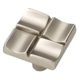 thumbnail image 3 of Hickory Hardware P3457-BI 1 In. Tidal Black Iron Cabinet Knob, 3 of 3