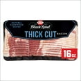 thumbnail image 6 of HORMEL BLACK LABEL Bacon, Thick Cut, Gluten Free, Refrigerated, 16 oz Plastic Package, 6 of 21