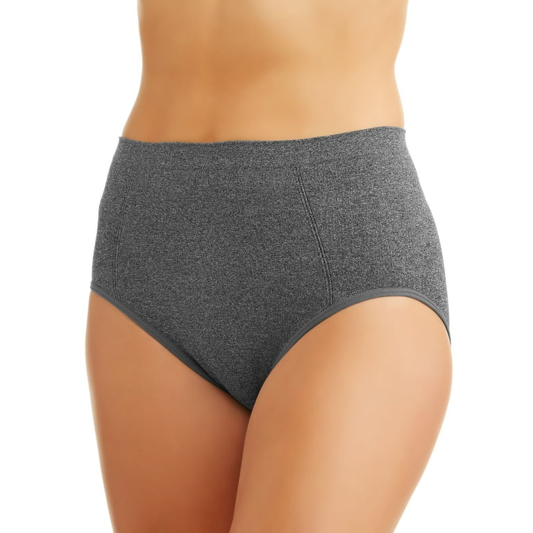 Skinnygirl by Bethenny Frankel, Seamless Shaping Brief with Ruched Detail -  3 pack 