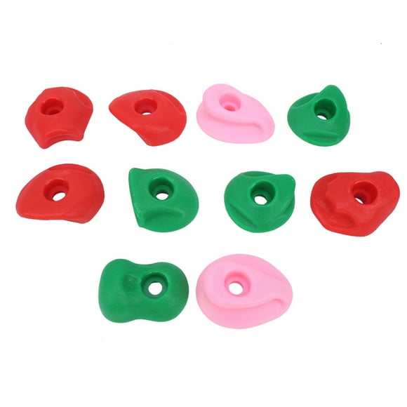 Large Rock Climbing Holds,10pcs Climbing Holds MultiColored Climbing Holds Rock Climbing Holds Ultra Responsive