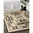 thumbnail image 2 of Ahgly Company Indoor Rectangle Abstract Brown Southwestern Area Rugs, 4' x 6', 2 of 6