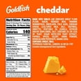 thumbnail image 3 of Goldfish Cheddar Crackers Family Size Bag - 10oz, 3 of 5