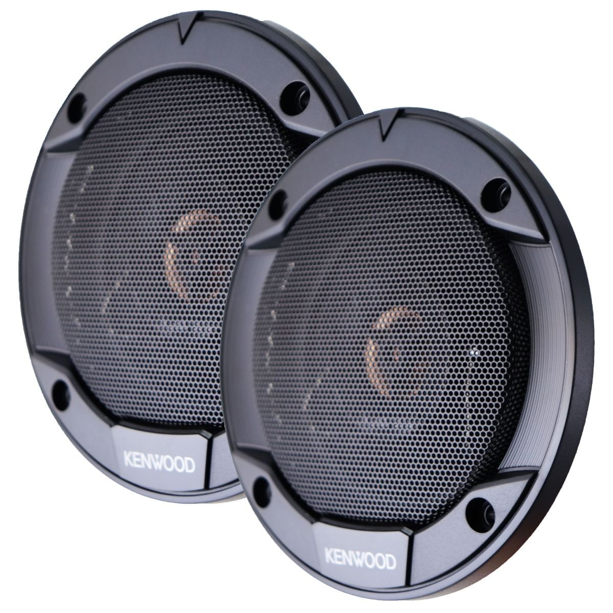 Kenwood Road Series 4 Inch (2Way) Car Speakers Pair of 2 Black KFC