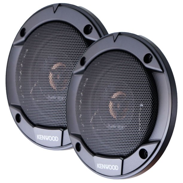 Kenwood Road Series 4 Inch (2Way) Car Speakers Pair of 2 Black KFC