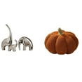 thumbnail image 1 of Estatua de elefante,Estatuas de elefantes de cerámica,figuras de elefantes,decoración,Almohadas de calabaza de Halloween,Almohadas de calabaza de Halloween Decoración del hogar Suave,Cojines, 1 of 8