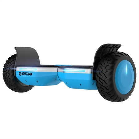 GOTRAX SRX PRO Bluetooth Hoverboard for Adult, 8.5" Off-road Tires Dual 250W Motor All Terrain Self Balancing Scooters for Up to 220lbs, Blue