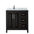 thumbnail image 6 of Wyndham Collection Wcv252536sunsmxx Daria 36" Free Standing Single Vanity Set - Dark, 6 of 7