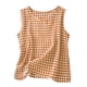 thumbnail image 1 of Camisas Y Tops de Verano de Mujer Cuello Redondo sin Mangas Camisa Cuadrada Top de Mujer Casual, 1 of 9