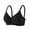 Black BKL, variant on Bras for Women Women Underware Push up No Underwire Bras Solid Color Fashion Thin Brassiere Loose Everyday Wear Gray XL