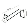 thumbnail image 6 of 2Pcs Wine Bottle Holder Metal Wine Rack for Countertop Storage Space Saving Wine Display Stand Decorative Home Decoration, 6 of 8