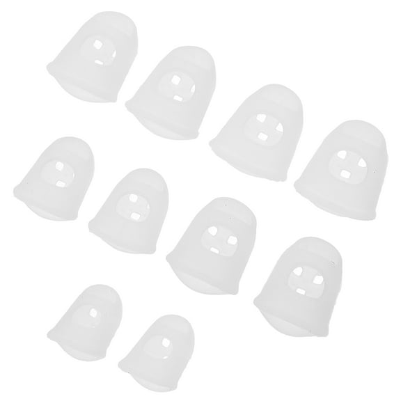 UPKOCH Kalimba Finger Protectors 10Pcs for Musicians and Thumb Piano Players
