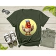 thumbnail image 6 of Funny Chicken Chef Gift For Chicken Lovers Cute Rooster T-shirt Farm Life Farmer Chicken Shirt For Men Women Kids Boys Girls Youth Tshirt, 6 of 8