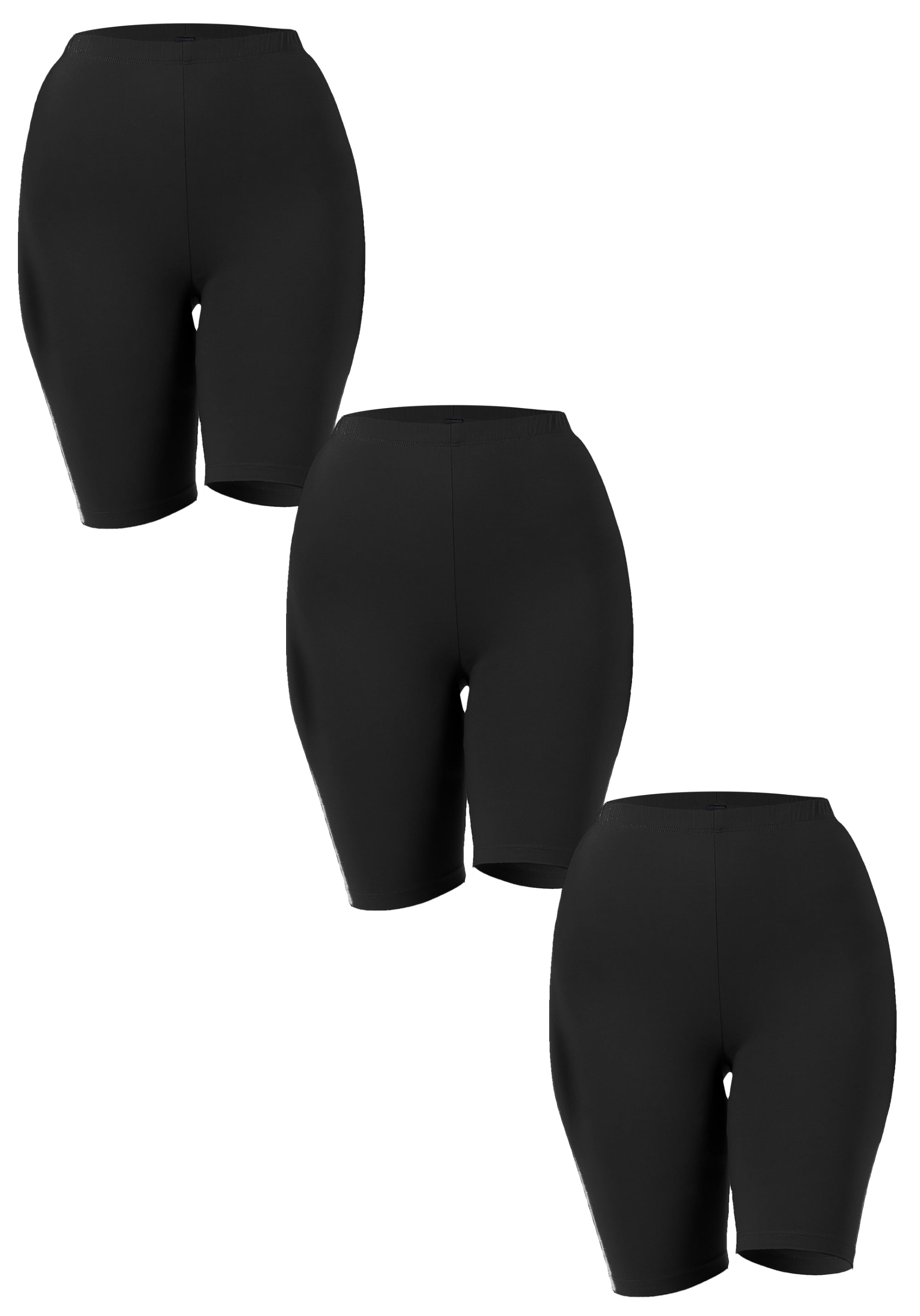 ClothingAve. Women's 3Pack Basic Boy Shorts Buttery Soft Moisture