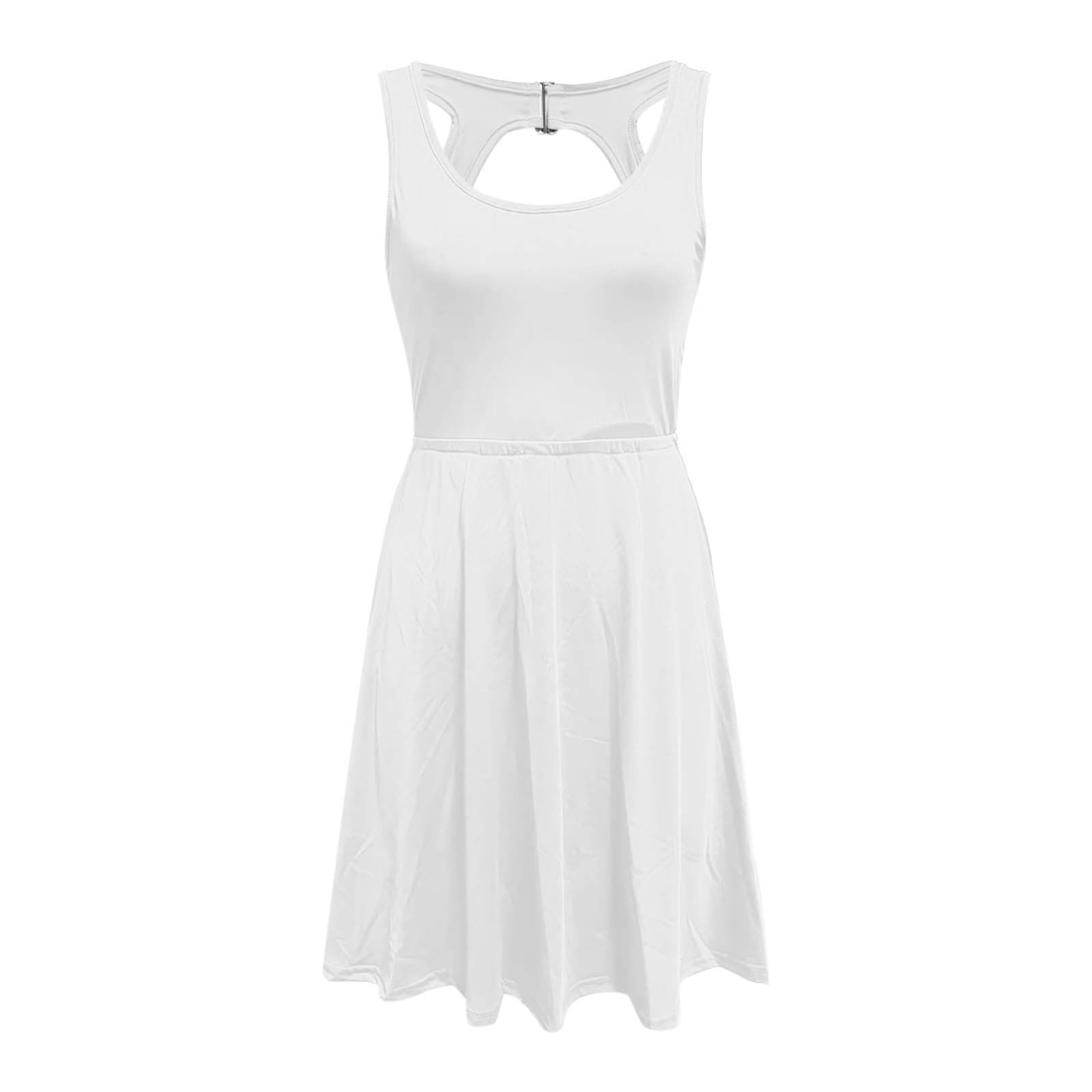 Womens Solid Tennis Dress With Built In Shorts And Bra Workout Dress Athletic Dress For Women Chiffon Summer Dress Summer Dress Casual Petite Maxi Dresses for Short Women Fall Dresses for Women Petite
