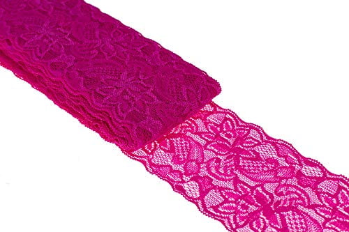 elastic lace material
