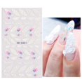 thumbnail image 3 of 5D Exquisite Flowers Nail Art Stickers Rose Butterflies Love Nail Decals Valentine Nail Supplies Decorations Feather Wedding Design Nail Foils Acrylic, 3 of 4